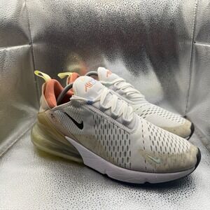 Size 10.5 Nike Air Max 270 White Sanddrift 2021 Mens Running Shoes DQ7642-100